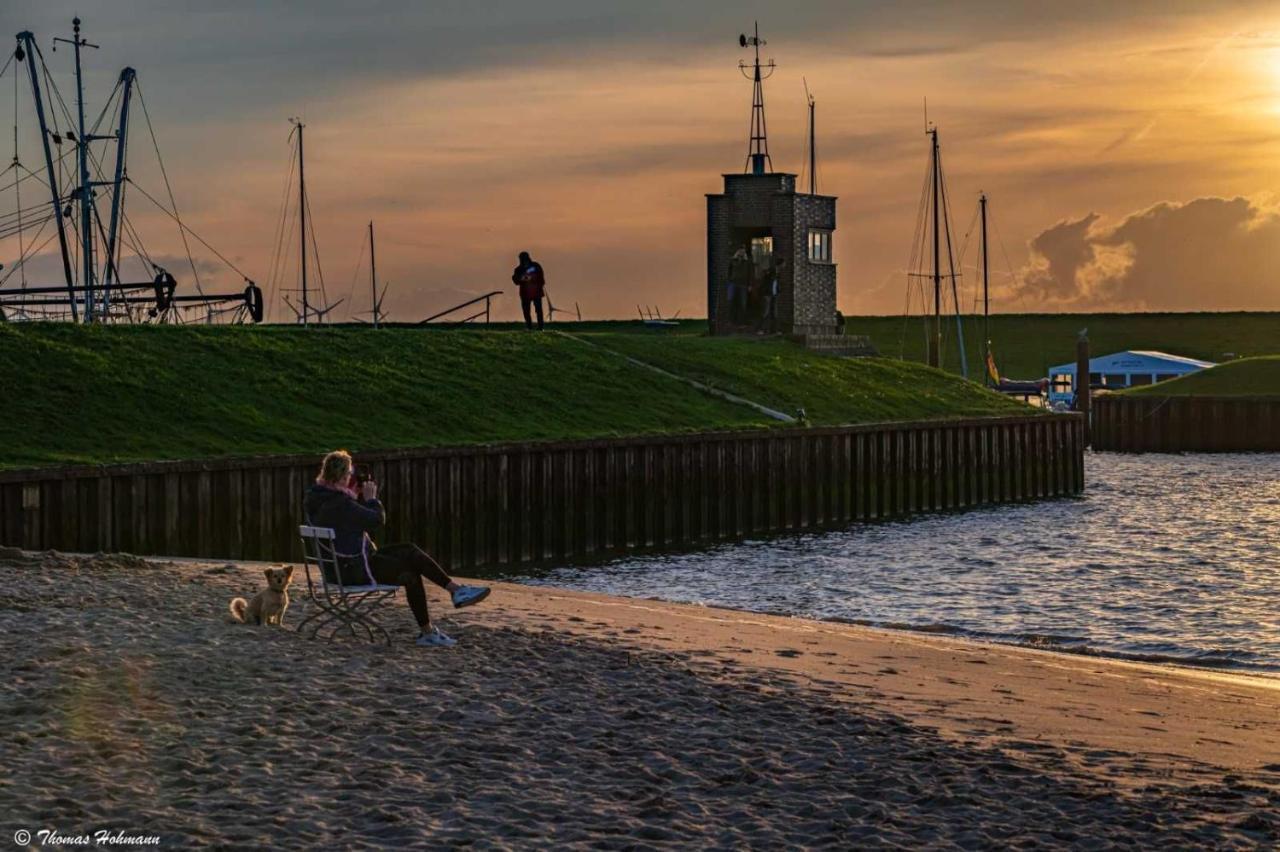 Ferienwohnung Reethuus 5, Fewo Vermittlung Nordsee Dangast Exteriör bild